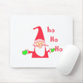 Ho Ho Merry Kerstmis van Santa.png Muismat (Met muis)