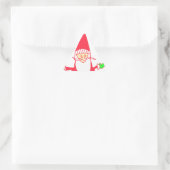 Ho Ho Merry Kerstmis van Santa.png Sticker (Tas)