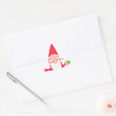 Ho Ho Merry Kerstmis van Santa.png Sticker (Envelop)