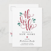 Ho Ho New Home Aankondiging (Voorkant / Achterkant)