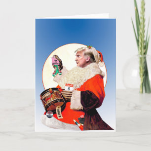 Ho Ho NO-kerstkaart Feestdagen Kaart