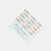 Ho Ho Papier servet (Hoek)