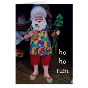 HO HO RUM CASUAL CHRISTMAS WISHES