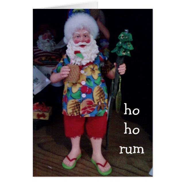 HO HO RUM CASUAL CHRISTMAS WISHES (Voorkant)