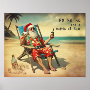 Ho Ho & Rum - Poster