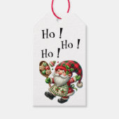 Ho Ho Santa Cadeaulabel (Voorkant)