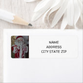 **HO HO SANTA CLAUS** ETIKET VOOR TERUGDRANK (Insitu)