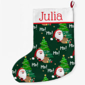 Ho Ho Santa Grote Kerstsok (Achterkant)