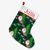 Ho Ho Santa Grote Kerstsok (Voorkant (Hangend))