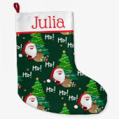 Ho Ho Santa Grote Kerstsok (Voorkant)
