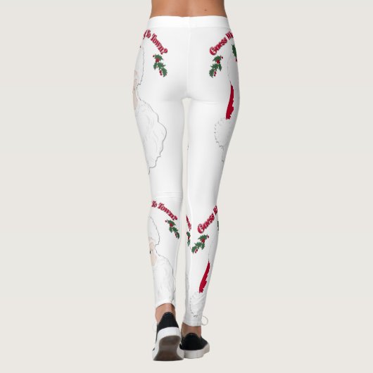 Ho Ho Santa Leggings (Achterkant)