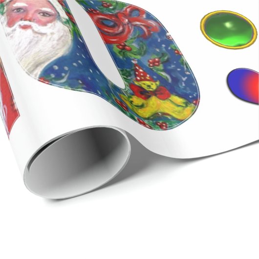 HO HO SANTA MUSICAL CHRISTMAS NIGHT CADEAUPAPIER (Rol Hoek)