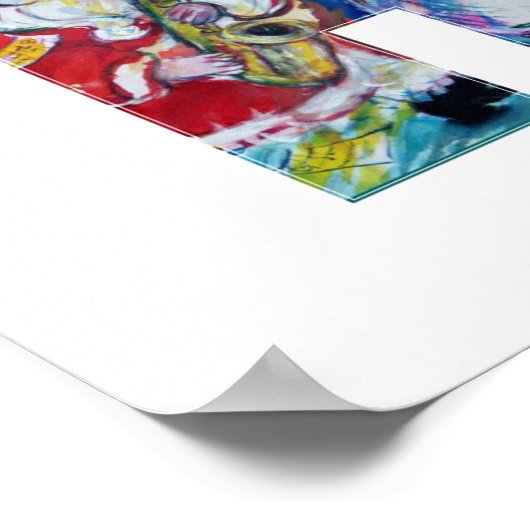 HO HO SANTA MUSICAL CHRISTMAS NIGHT POSTER (Hoek)