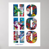 HO HO SANTA MUSICAL CHRISTMAS NIGHT POSTER (Voorkant)