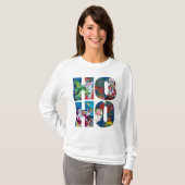 HO HO SANTA MUSICAL CHRISTMAS NIGHT T-SHIRT (Voorkant volledig)