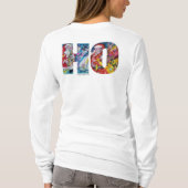 HO HO SANTA MUSICAL CHRISTMAS NIGHT T-SHIRT (Achterkant)