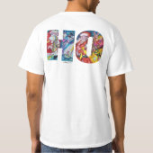 HO HO SANTA MUSICAL CHRISTMAS NIGHT T-SHIRT (Achterkant)