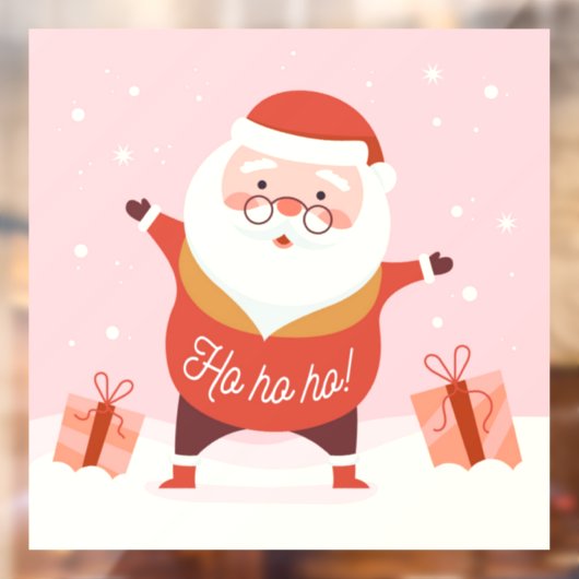 Ho Ho Santa Raamsticker (Vel 2)
