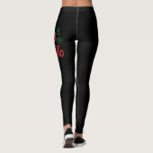 Ho Ho Santa Sleight Vehicle Leggings (Achterkant)