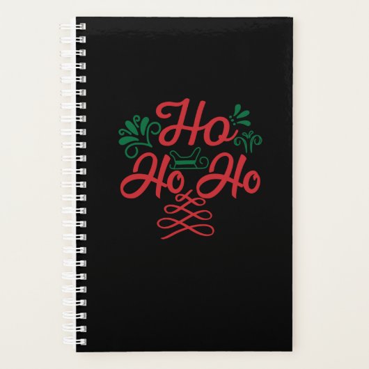 Ho Ho Santa Sleight Vehicle Planner (Voorkant)