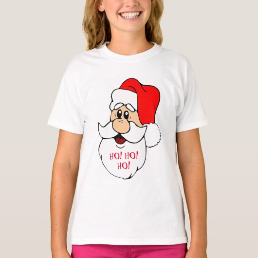 Ho Ho Santa T-shirt (Voorkant)