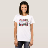 Ho Ho Santa T-shirt (Voorkant volledig)