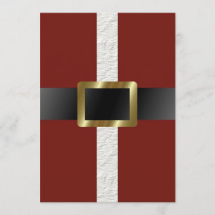 Ho Ho  uitnodiging voor kerstfeestdagen