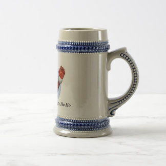 Ho Ho Vader Kerstmis/Santa Claus Tankard Bierpul