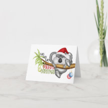 Ho Ho Vrolijk Kerstfeest Koala