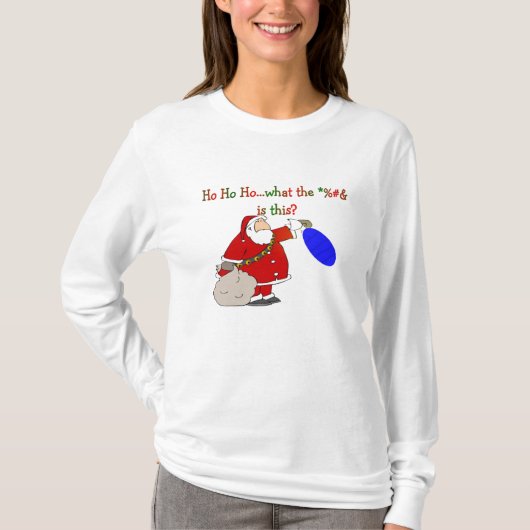 HO HO WAT F IS DEZE SANTA AMBU BAG T-SHIRT (Voorkant)