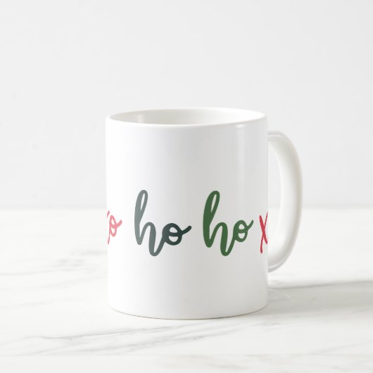 Ho Ho Xo Kerstmis Mok (Voorkant rechts)
