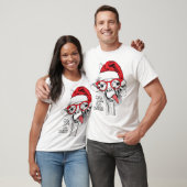 Ho Ho Y'all Giraffe Mannen T-shirt (Unisex)
