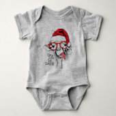 Ho Ho Y'all Giraffe Romper (Voorkant)
