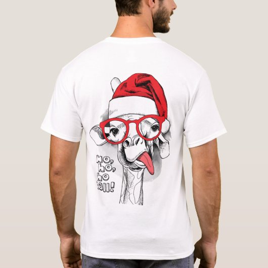 Ho ho y'all Giraffe T-shirt (Achterkant)