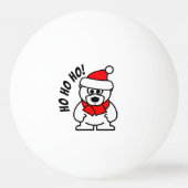 Ho hoe je met kersttafeltennis pongballen pingelt pingpongbal (Voorkant)