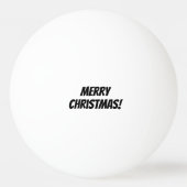 Ho hoe je met kersttafeltennis pongballen pingelt pingpongbal (Achterkant)