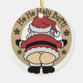 Ho Holy Santa Butt Ornament (Voorkant)