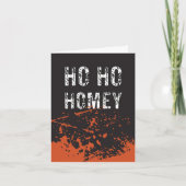 Ho Homie / Vrolijk kerstfeest Kaart (Voorkant)
