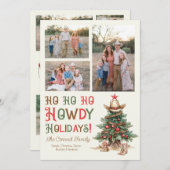 Ho Howdy Kerstkaart (Voorkant / Achterkant)