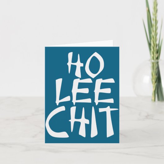 Ho Lee Chit Grappige Aziatische Kaart (Voorkant)