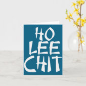 Ho Lee Chit Grappige Aziatische Kaart (Gele Bloem)