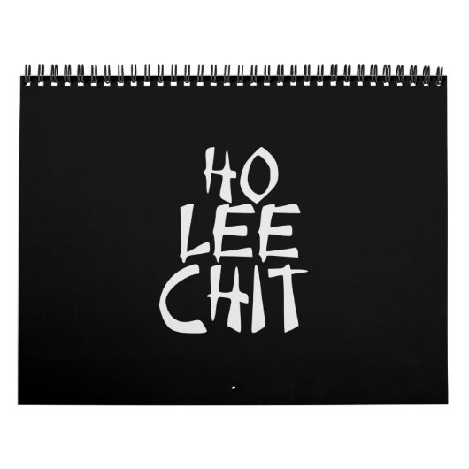 HO Lee Chit grappige aziatische Kalender (Hoes)