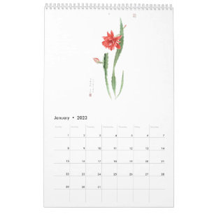Ho Mang Hang, Botanische Art 2023 Agenda Kalender
