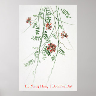 Ho Mang Hang Botanische Kunst poster 1
