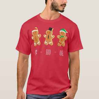 HO OH Funny Christmas Baking Gingerbread T-shirt
