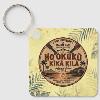 Ho‘okūkū Kīkā Kila Try Division 2026 Vintage Sleut Sleutelhanger
