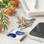 Ho oponopono llavero Flor de Lis y Clave de Sol Sleutelhanger (Zijkant)