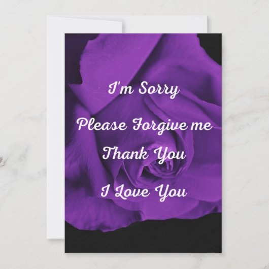 Ho' oponopono of Hawaiian Forgisive Prayer Kaart (Voorkant)