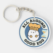 Ho, rondom Good Egg Sleutelhanger (Voorkant)