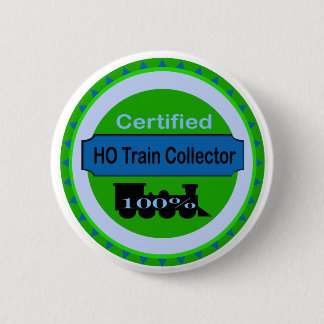 HO Train Collector Pinback/Button Ronde Button 5,7 Cm